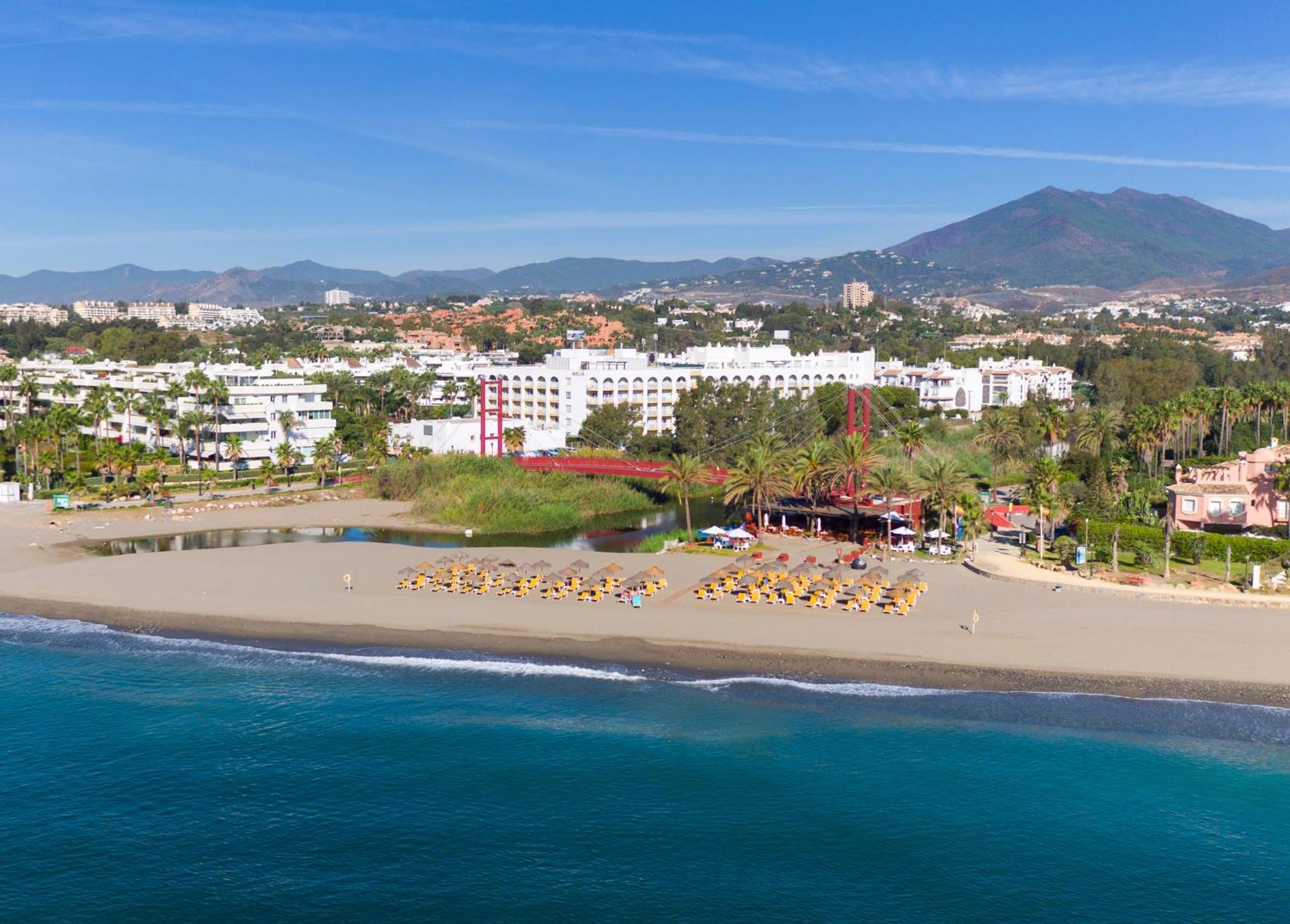 Me Marbella Hotel Exterior photo Aerial view of the beach